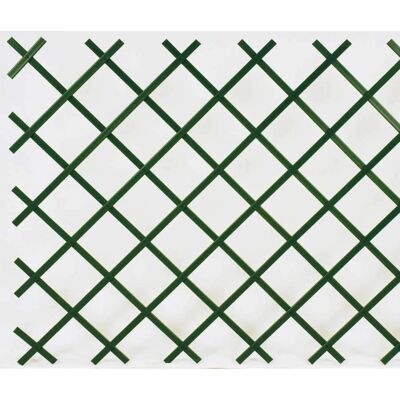 Treillis extensible en PVC VerdeMax - Support pour plantes - Publicité Treillis extensible en PVC VerdeMax - Support pour plantes - Publicité