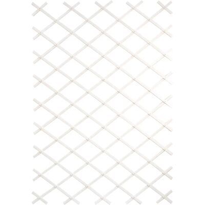 VERDEMAX 7551 - Traliccio estensibile in PVC bianco - Giardino VERDEMAX 7551 - Traliccio estensibile in PVC bianco - Giardino