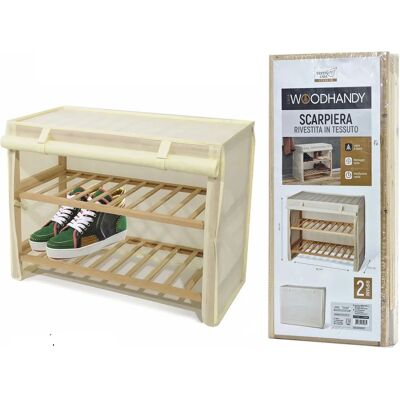 Vestiamo Casa - Linea Woodpine - 2 ράφια - παπουτσοθήκη Vestiamo Casa - Linea Woodpine - 2 ράφια - παπουτσοθήκη