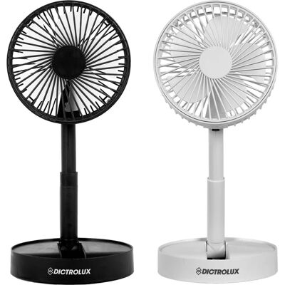 Dictrolux - Ventilatore da tavolo pieghevole - 14 cm - Desk fan Dictrolux - Ventilatore da tavolo pieghevole - 14 cm - Desk fan