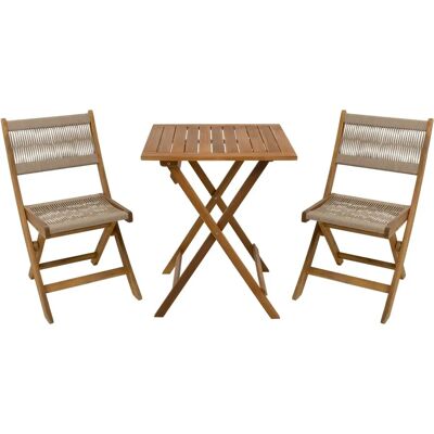 Vestiamo Casa - Garden Set - 60x55 cm - 2 sedie pieghevoli - Garden set Vestiamo Casa - Garden Set - 60x55 cm - 2 sedie pieghevoli - Garden set