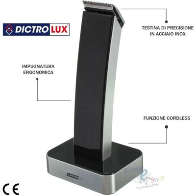 Dictrolux - Ηλεκτρική Ξυριστική Μηχανή με Διπλή Λειτουργία 1,8W Dictrolux - Ηλεκτρική Ξυριστική Μηχανή με Διπλή Λειτουργία 1,8W