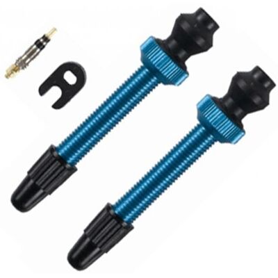 Barbieri 45mm Tubeless Ventielen Set van 2 Barbieri 45mm Tubeless Ventielen Set van 2