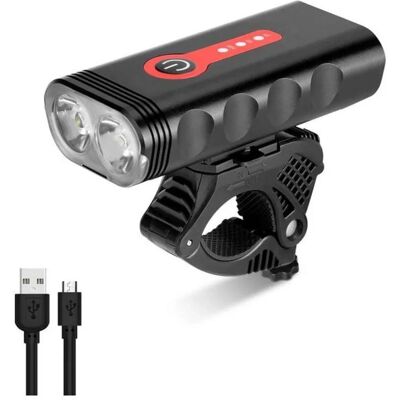 PNK - PL1000 - Noir - 1000 lm - Lampe de vélo - Publicité PNK - PL1000 - Noir - 1000 lm - Lampe de vélo - Publicité