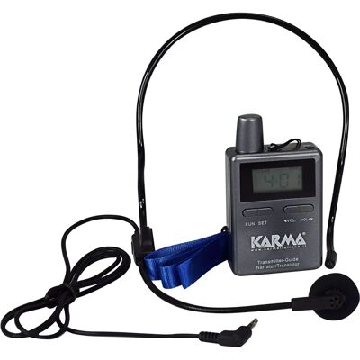 Karma TG100TX Trasmettitore Wireless - Microfono Guida Karma TG100TX Trasmettitore Wireless - Microfono Guida