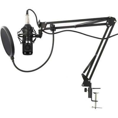KARMA Studio Mikrofon Kondensator Set mit verstellbarem Arm - Mikrofon KARMA Studio Mikrofon Kondensator Set mit verstellbarem Arm - Mikrofon
