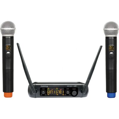 Karma Italiana SET 8202 sistema microfoni wireless Karma Italiana SET 8202 sistema microfoni wireless