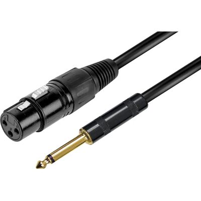 Cavo Microfono Ridem - 6m XLR/Jack Mono Cavo Microfono Ridem - 6m XLR/Jack Mono