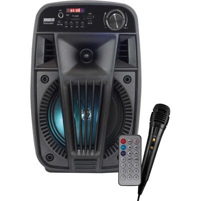 Karma Italiana V Singer - 12W Tragbarer Bluetooth Karaoke-Lautsprecher Karma Italiana V Singer - 12W Tragbarer Bluetooth Karaoke-Lautsprecher