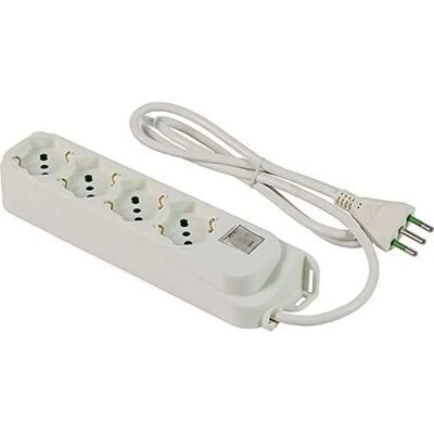 FANTON Listwa zasilająca - 4 włoskie/europejskie gniazda, 16A, 1,5m kabel FANTON Listwa zasilająca - 4 włoskie/europejskie gniazda, 16A, 1,5m kabel
