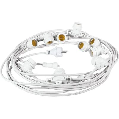 FANTON 62988 Cadena de luces - IP44 - 10m, 10 lámparas FANTON 62988 Cadena de luces - IP44 - 10m, 10 lámparas