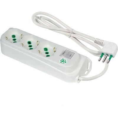 FANTON 474604ECO przedłużacz - 3 gniazdka, 1,5 m kabel, wyłącznik nadprądowy FANTON 474604ECO przedłużacz - 3 gniazdka, 1,5 m kabel, wyłącznik nadprądowy