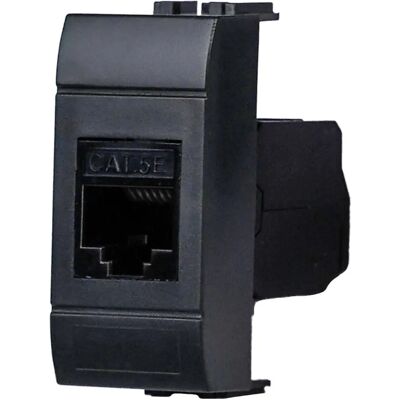 Prise de Données Bricoman RJ45 Cat5e UTP - Compatible avec Bticino Living - Facile à Crimper Prise de Données Bricoman RJ45 Cat5e UTP - Compatible avec Bticino Living - Facile à Crimper