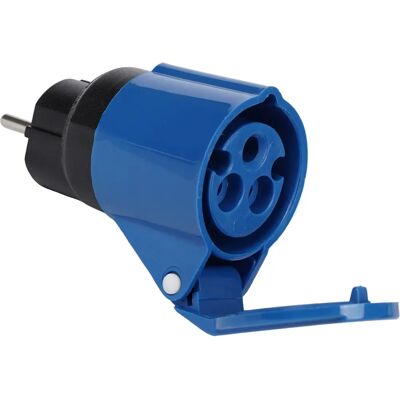 FANTON - 78001-E - Czarny - Niebieski - Power plug adapter FANTON - 78001-E - Czarny - Niebieski - Power plug adapter