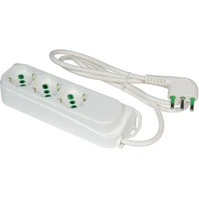 FANTON 404600-E Verlengsnoer - 3 stopcontacten, 16A, Italiaanse stekker FANTON 404600-E Verlengsnoer - 3 stopcontacten, 16A, Italiaanse stekker