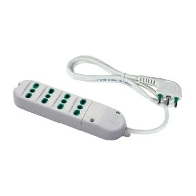 FANTON 41020 Prolunga 1,5 m 4 prese AC - Prolunga FANTON 41020 Prolunga 1,5 m 4 prese AC - Prolunga