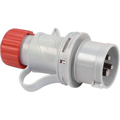 FANTON Model 210.1636 Industriestekker - IP44 16A Rood FANTON Model 210.1636 Industriestekker - IP44 16A Rood