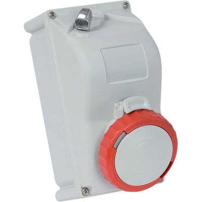 FANTON - Wandsteckdose Key Block 3P+E 16A 380-415V 6h Wasserdicht IP67 FANTON - Wandsteckdose Key Block 3P+E 16A 380-415V 6h Wasserdicht IP67
