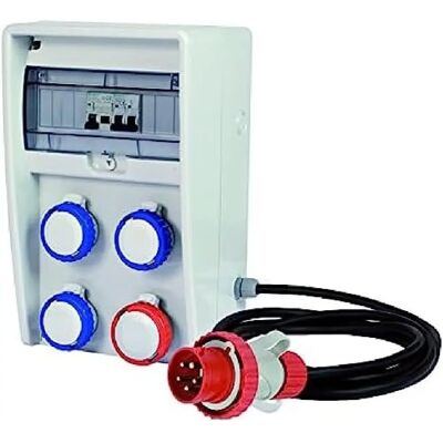 Fanton Boîte de Distribution Ulisse 250 - 9kW - Gris - Publicité Fanton Boîte de Distribution Ulisse 250 - 9kW - Gris - Publicité
