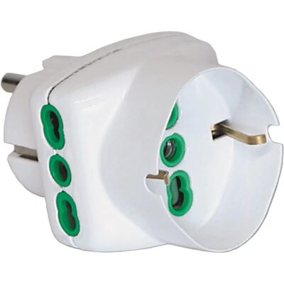 FANTON Voedingsadapter - 3 uitgangen, 16A, Wit FANTON Voedingsadapter - 3 uitgangen, 16A, Wit