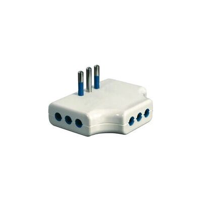 Garanti 87250-G Adattatore di Spina - Tipo L (IT) - Bianco Garanti 87250-G Adattatore di Spina - Tipo L (IT) - Bianco
