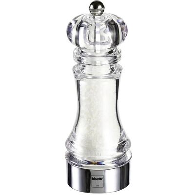 Macinapepe Bisetti - Macinino Sale Acrilico 17,5cm Macinapepe Bisetti - Macinino Sale Acrilico 17,5cm
