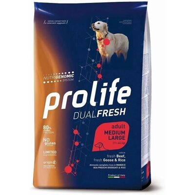 PROLIFE Cibo per cani manzo e oca - 12kg PROLIFE Cibo per cani manzo e oca - 12kg