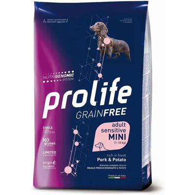 Prolife Cibo per cani sensibili maiale e patate - 7kg Prolife Cibo per cani sensibili maiale e patate - 7kg
