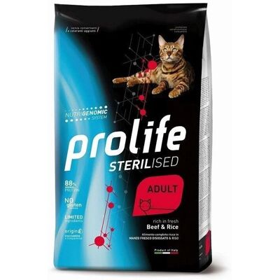 Prolife Cibo per Gatti Sterilizzati Senza Cereali 7kg Prolife Cibo per Gatti Sterilizzati Senza Cereali 7kg