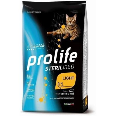 Prolife Nourriture Sec pour Chats Stérilisés et Adultes - 7kg - Publicité Prolife Nourriture Sec pour Chats Stérilisés et Adultes - 7kg - Publicité