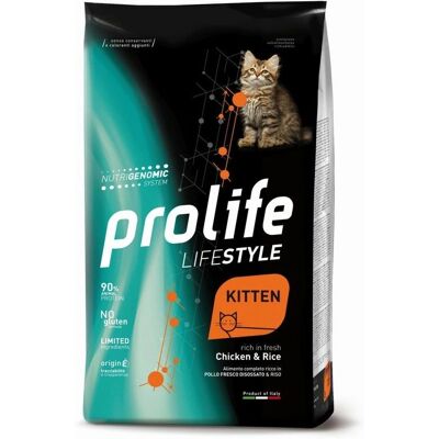 PROLIFE Cibo per Gattini Lifestyle Pollo e Riso - 400g PROLIFE Cibo per Gattini Lifestyle Pollo e Riso - 400g