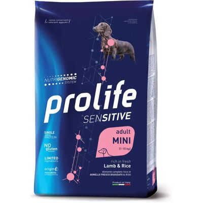 PROLIFE - Nourriture sensible pour petits chiens auagneau et riz - Publicité PROLIFE - Nourriture sensible pour petits chiens auagneau et riz - Publicité