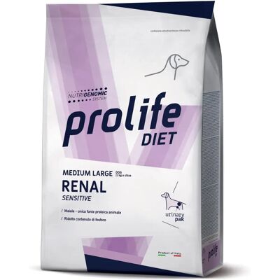 Cibo per cani Prolife Renal Sensitive - Supporto Medio / Grande Cibo per cani Prolife Renal Sensitive - Supporto Medio / Grande