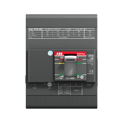 ABB XT1B 160 TMD Disjoncteur 4P - Dispositif de protection - Publicité ABB XT1B 160 TMD Disjoncteur 4P - Dispositif de protection - Publicité