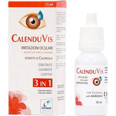Omisan Farmaceutici Srl Calenduvis Gocce Oculari - Sollievo da Irritazione Omisan Farmaceutici Srl Calenduvis Gocce Oculari - Sollievo da Irritazione