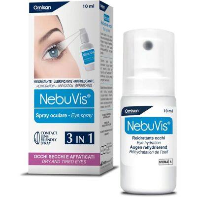 Omisan Nebuvis Spray occhi - Spray idratante 10ml Omisan Nebuvis Spray occhi - Spray idratante 10ml