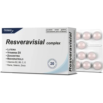Omisan Farmaceutici Srl Resveravisial Complex - Integratore Alimentare Omisan Farmaceutici Srl Resveravisial Complex - Integratore Alimentare