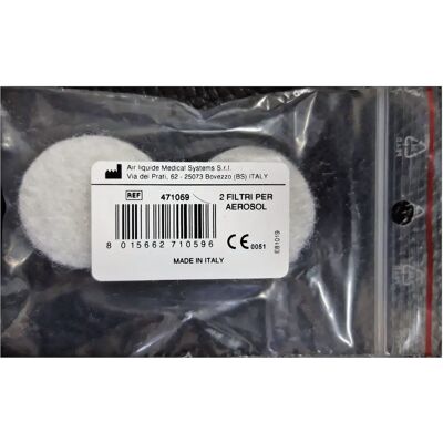 Air Liquide Medical Syst. Srl Nebula Kit di filtri aerosol - Kit filtro aerosol Air Liquide Medical Syst. Srl Nebula Kit di filtri aerosol - Kit filtro aerosol