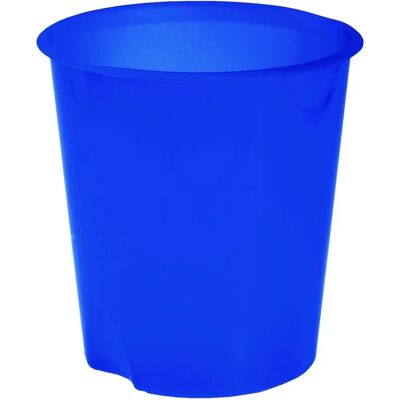 Fellowes E020TB Conteneur à Déchets Rond Bleu Résistant - Waste Container - Publicité Fellowes E020TB Conteneur à Déchets Rond Bleu Résistant - Waste Container - Publicité