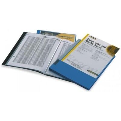 Fellowes 40327 Cartella Polipropilene A4 Nera Fellowes 40327 Cartella Polipropilene A4 Nera