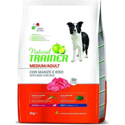 Trainer - Nova Food Natural Trainer Cane Manzo Riso 3kg - Cibo per cani Trainer - Nova Food Natural Trainer Cane Manzo Riso 3kg - Cibo per cani
