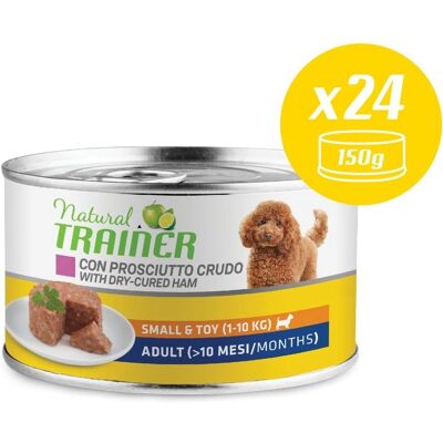 Alimento umido Natural Trainer Piccoli & Giocattoli - Prosciutto Alimento umido Natural Trainer Piccoli & Giocattoli - Prosciutto