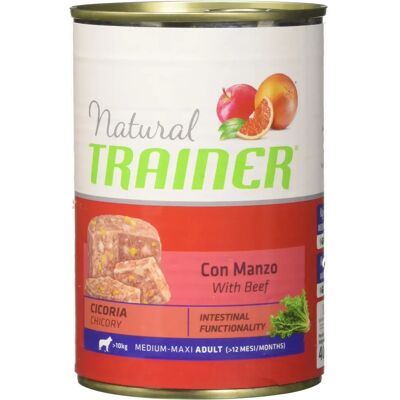 Cibo Umido Natural Trainer - 400g e 12x400g, Medio & Maxi Cibo Umido Natural Trainer - 400g e 12x400g, Medio & Maxi