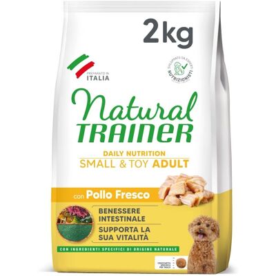 Trainer Natural Dog Adult Small & Toy Kip Rijst - Hondenvoer Trainer Natural Dog Adult Small & Toy Kip Rijst - Hondenvoer