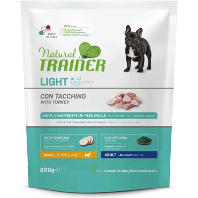 Natural Trainer Light Mini Nourriture pour Chiens à la Dinde - Nourriture pour Chiens - Publicité Natural Trainer Light Mini Nourriture pour Chiens à la Dinde - Nourriture pour Chiens - Publicité