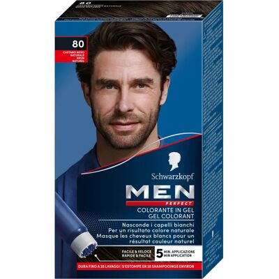 Schwarzkopf Men Perfect Colorante in Gel - Nero Naturale - Colore per capelli Schwarzkopf Men Perfect Colorante in Gel - Nero Naturale - Colore per capelli