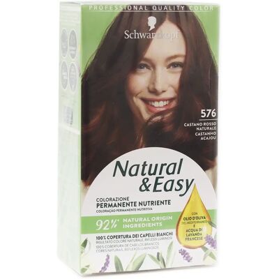 Schwarzkopf Natural & Easy Kastanjebruin - Haarverf Schwarzkopf Natural & Easy Kastanjebruin - Haarverf