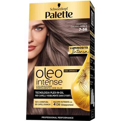 Schwarzkopf Palette Oleo Intense Colore Castano Chiaro Perla - Colore Capelli Schwarzkopf Palette Oleo Intense Colore Castano Chiaro Perla - Colore Capelli