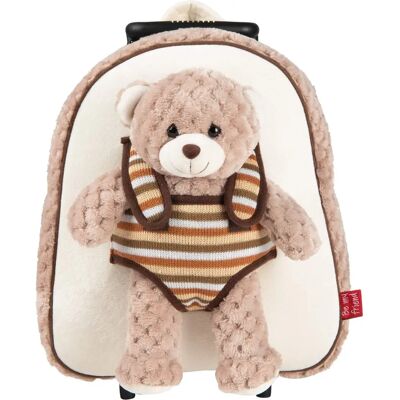 Perletti Mini Trolley - Peluche Ours - Publicité Perletti Mini Trolley - Peluche Ours - Publicité
