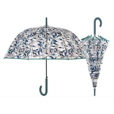 Parapluie Automatique Microfibre Perletti - Ø 89cm Motif Feuille - Publicité Parapluie Automatique Microfibre Perletti - Ø 89cm Motif Feuille - Publicité